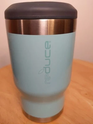 Blue Reduce Drink Cooler Powdercoat Cold-1 Bottle or Can Holder 14oz Insulated  - Image 1 of 4