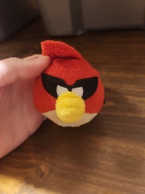 Angry Birds Space Red Bird Plush Backpack Clip/Key Chain Commonwealth 2012 RARE - Image 1 of 3