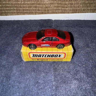 Matchbox BMW 850I 1992 vintage rojo 1:64 caja original Foto 1 de 4