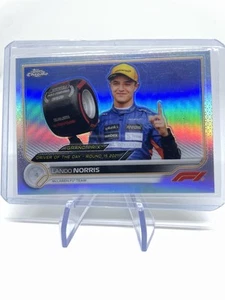 2022 Topps Chrome F1 Lando Norris #186 GP Driver of the day Refractor - Photo 1 sur 2