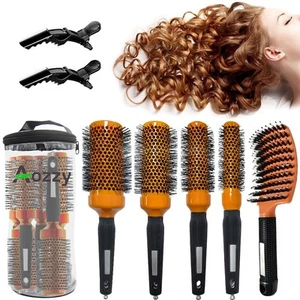 Aozzy 5pcs Round Brush for Blow Drying, Hair Set - orange - Picture 1 of 8