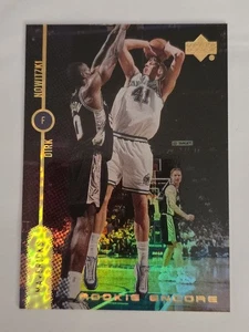 Dirk Nowitzki 259/1000 1998-99 UD ENCORE F/X HOF ROOKIE RC Card #RE7 - Picture 1 of 16