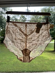 Bragas de encaje transparente Wacoal talla M nuevas con etiquetas - Imagen 1 de 2