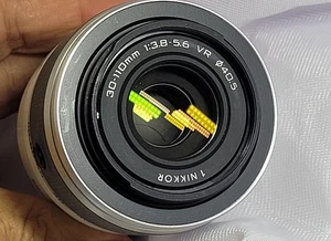 obiettivo Nikon 1 Nikkor CX 30-110 VR 30-110MM  per J1 J2 J3 J4 J5 V1 V2 V3 - Imagen 1 de 4