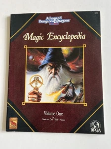 Advanced Dungeons and Dragons The Magic Encyclopedia TSR 1992 - Picture 1 of 9