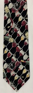 NICOLE MILLER Tie Cravat Men's Fashion Gift for Husband Man Boyfriend Bartender - Picture 1 of 2