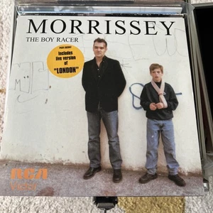 MORRISSEY 'The Boy Racer' b/w London (Live) Vinyl 7" RCA Victor 1995 - Picture 1 of 9
