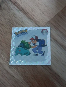 1999 Artbox Pokemon Stickers Series 1 PRIZM #Pr02 Bulbasaur Sticker - Picture 1 of 3