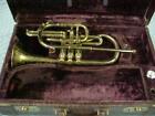 Antique Besson & Co Prototype Chicago Bore Cornet Great Engraving!