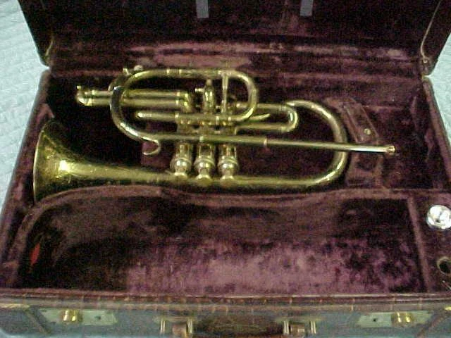 Antique Besson & Co Prototype Chicago Bore Cornet Great Engraving! - Image 1 of 1