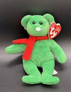 Ty Jingle Beanies Baby LIL FLAKES - der Weihnachtsbär - Bild 1 von 4