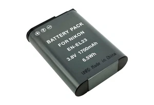 Batterie pour Nikon Coolpix P600 Digitalkamera,EN-EL23 - Photo 1/8