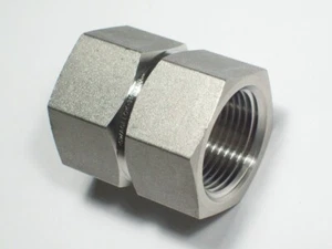 1 - Swagelok Stainless Steel Pipe Hex Coupling, 1" Female NPT, SS-16-HCG - Picture 1 of 4