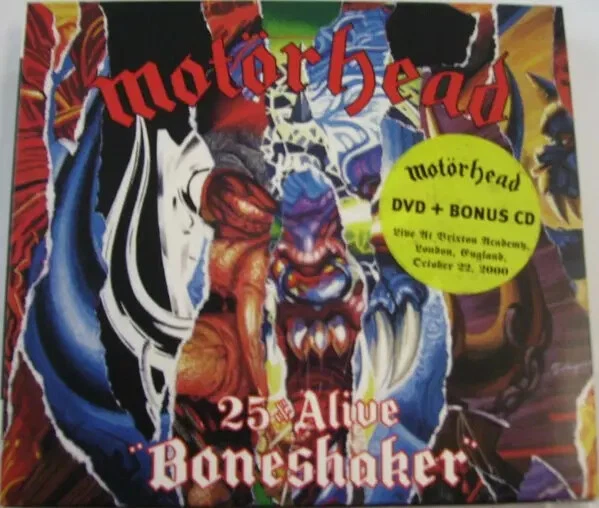 CD & DVD Motörhead 25 & Alive - Boneshaker DIGIPAK Steamhammer - Bild 1 von 1