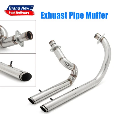 Exhaust Pipe Muffler Silencer System For Yamaha V Star Virago 250 XV250 88-23 - Image 1 of 4