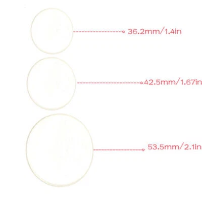 3 Sizes Mitutoyo Dial caliper Replacement Part Crystal cover Lid