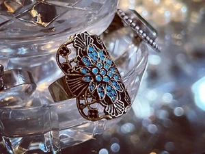 Anillo antiguo eduardiano de moda - Imagen 1 de 5