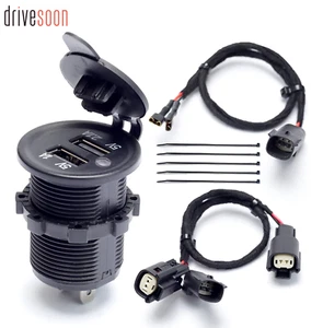 New Ski-Doo USB Plug with Dual Ports Fit for Ski-Doo REV Gen4 Vehicle 860201261 - Picture 1 of 7