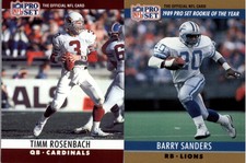 1990 Pro Set Football (601-800) -  YOU PICK THE CARD