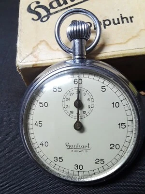 RELOJ DE BOLSILLO HANHART VINTAGE Ajuste Perfecto Foto 1 de 4