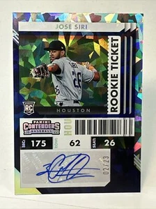 Jose Siri 2022 Chronicles Contenders Cracked Ice RC Auto 02/23 - Bild 1 von 2