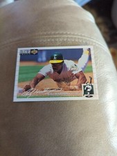 1994 Collector's Choice Silver Signature Rickey Henderson #510