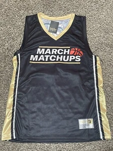 NWT Basketball Jersey March Matchups Size Small Done Deal Promotions MGM 22 Sewn - Picture 1 of 4