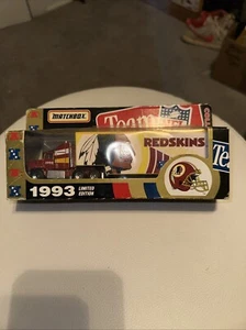 1993 Washington Redskins Truck Tractor Trailer - 7 Inches Long - 1:87 Scale - Picture 1 of 6