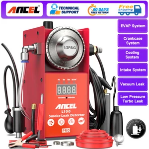 ANCEL L100 Pro Car EVAP System Leak Tester with Smoke Machine & Air Compressor - Picture 1 of 7