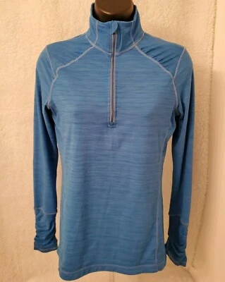 Kirkland подпись женская рубашка блузка размер M средний синий - Изображение 1 из 4