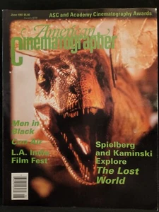 American Cinematographer Magazine June 1997 The Lost World Jurassic Park MIB - Picture 1 of 1