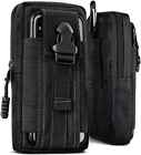 Mobile Phone Waist Pack For Htc Desire 12S Nylon Belt Bag Outdoor Case Clip Case