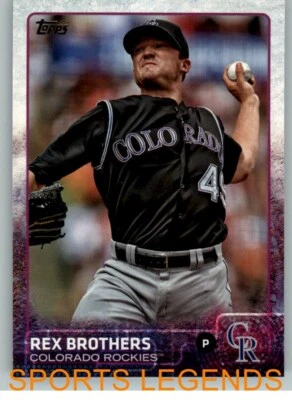 2015 Topps MLB #186 Rex Brothers - Image 1 of 2