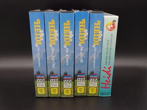 6x VHS Video I Heidi Filme I Realverfilmung und Zeichntrick I Sammlung Bundle - Bild 1 von 7
