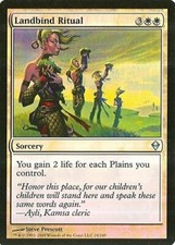 MTG - Zendikar - Landbind Ritual - Foil - NM