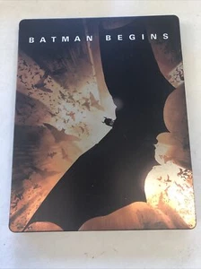 Batman Begins (Blu-ray Disc, 2012, Steelbook) OOP - Picture 1 of 4