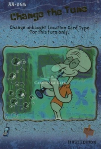 Change The Tune - Aquatic Amigos - Spongebob TCG - Picture 1 of 6