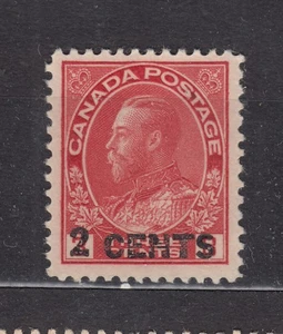 1926 #139 2¢ on 3¢ KING GEORGE V “ADMIRAL” PROVISIONAL ISSUE  F-VF - Bild 1 von 2