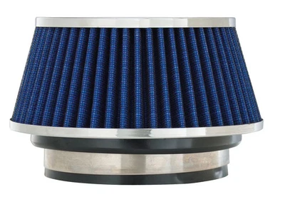 Spectre Performance Universal HPR Air Filter 6" Conical Flanged Blue, SPE-8166 - Image 1 of 2