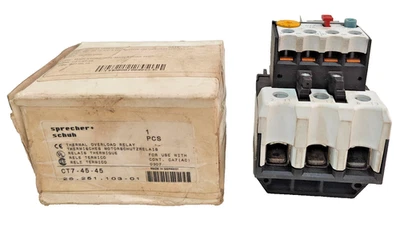 *NEW IN BOX* Sprecher + Schuh CT7-75-45 Thermal Overload Relay 30-45A - Image 1 of 4