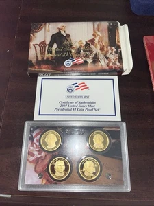 2007 United States Mint Presidential Coin Proof Set with Box and Certificate - Picture 1 of 1