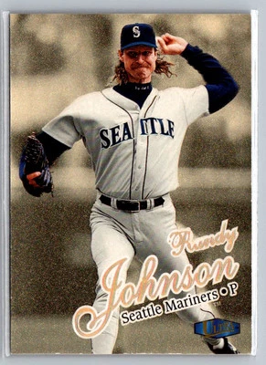 1998 Ultra #80G Randy Johnson Gold Medallion - Image 1 of 2