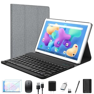 Tablet 2025 Latest Android Tablet 10 inch, Octa-Core 5G WiFi Tablets with Key... - Picture 1 of 8