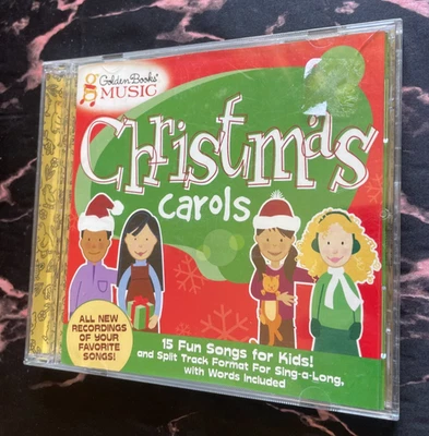GOLDEN BOOKS MUSIC CD - CHRISTMAS CAROLS. 15 FUN SONGS FOR KIDS! - Image 1 of 4