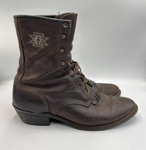 Abilene South Western Packer Stiefel Kiltie Leder Booties Schuh Damengröße 9,5D - Bild 1 von 12