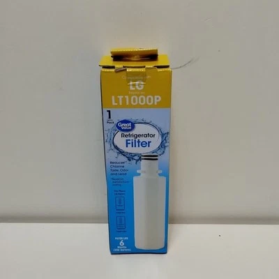 Great Value Refrigerator Water Filter Compatible LG Replaces LT1000P 1 Pack (B) - Image 1 of 4
