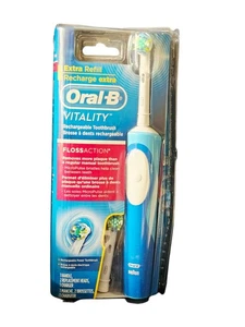 Oral-B Vitality Rechargable Floss Action Power Toothbrush 3709 | w/Timer 2 Heads - Picture 1 of 4