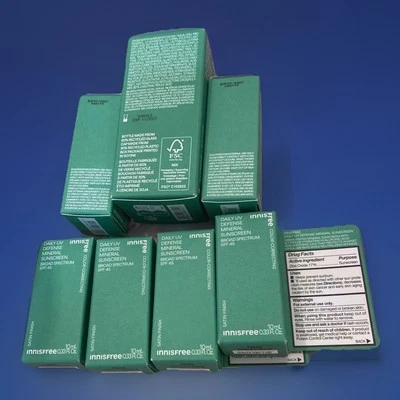 Innisfree FACE NECK BEAUTY Paquete PROTECTOR SOLAR Y CUIDADO DE LA PIEL GANGA Set ENVÍO GRATUITO❣️ Foto 1 de 4