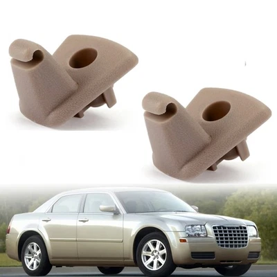 2X Pare-soleil Clip Crochet pour Chrysler 300 Dodge Charger Magnum 1EJ51BD1AA - Photo 1/4