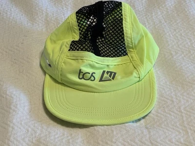 Gorra para correr New Balance TCS London Marathon en amarillo neón Foto 1 de 4
